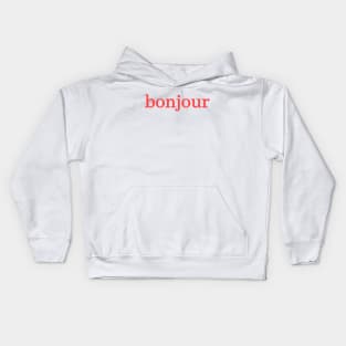 Bonjour Kids Hoodie